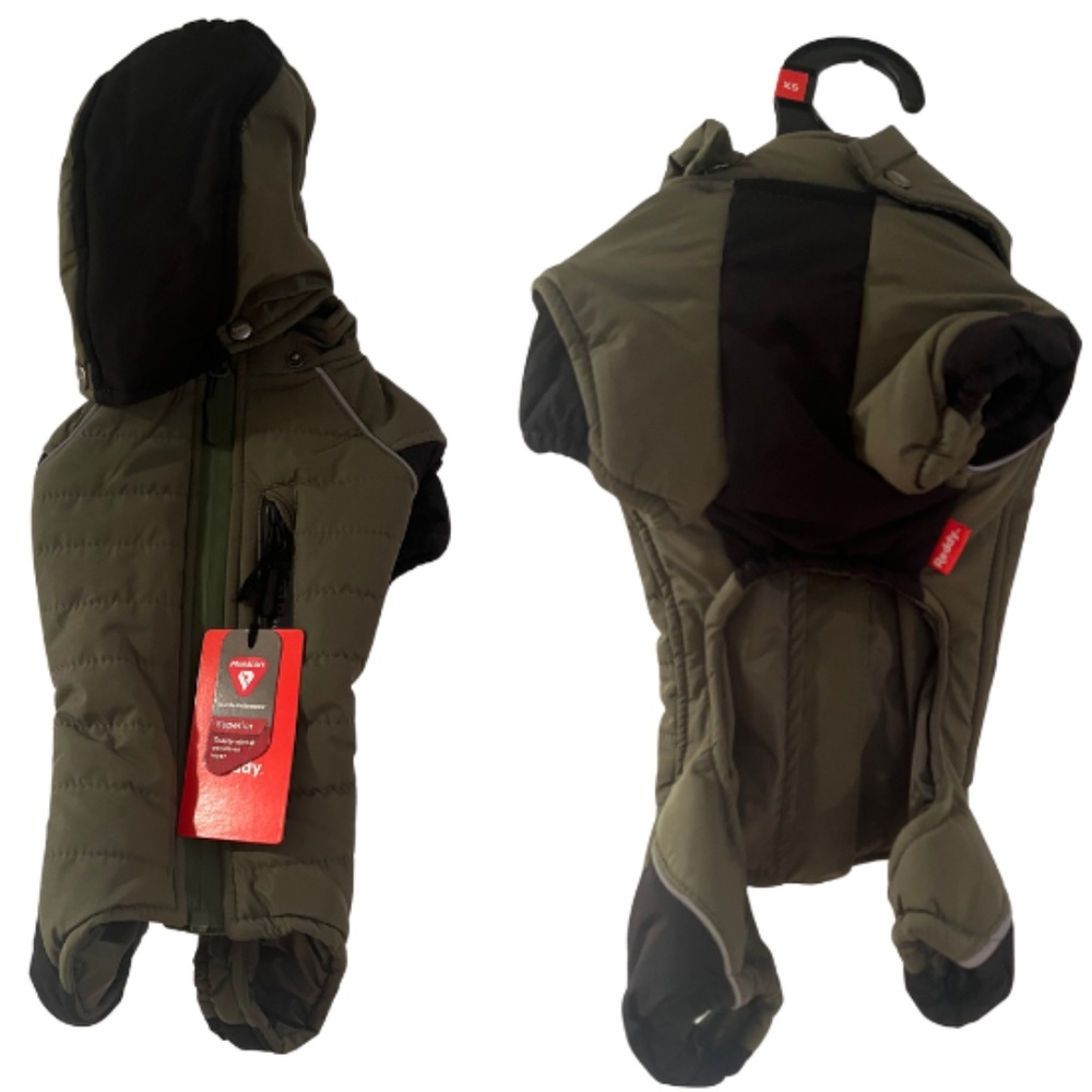 Reddy Olive Dog Snowsuit